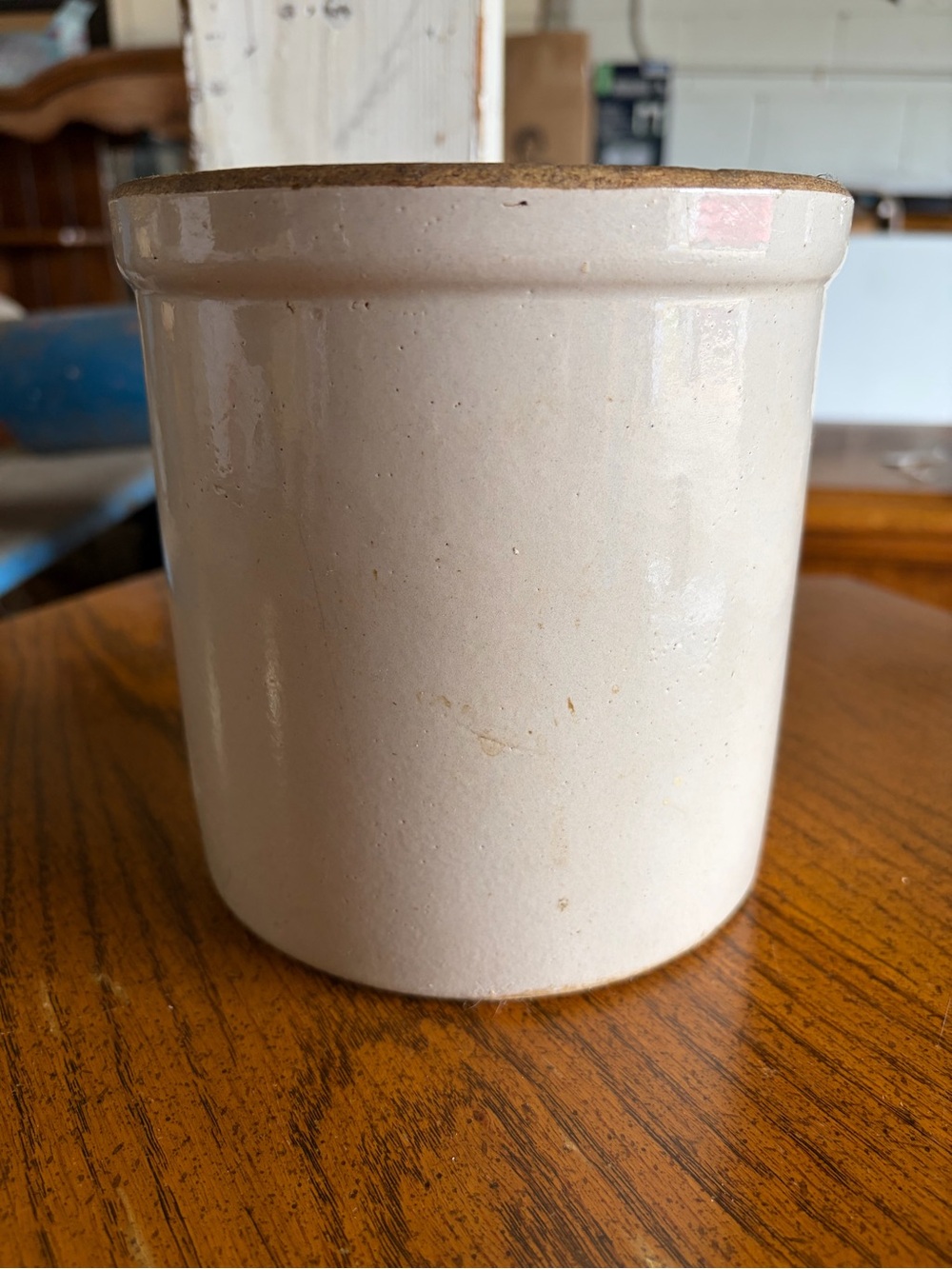 Stoneware Crock Utensils Holder
